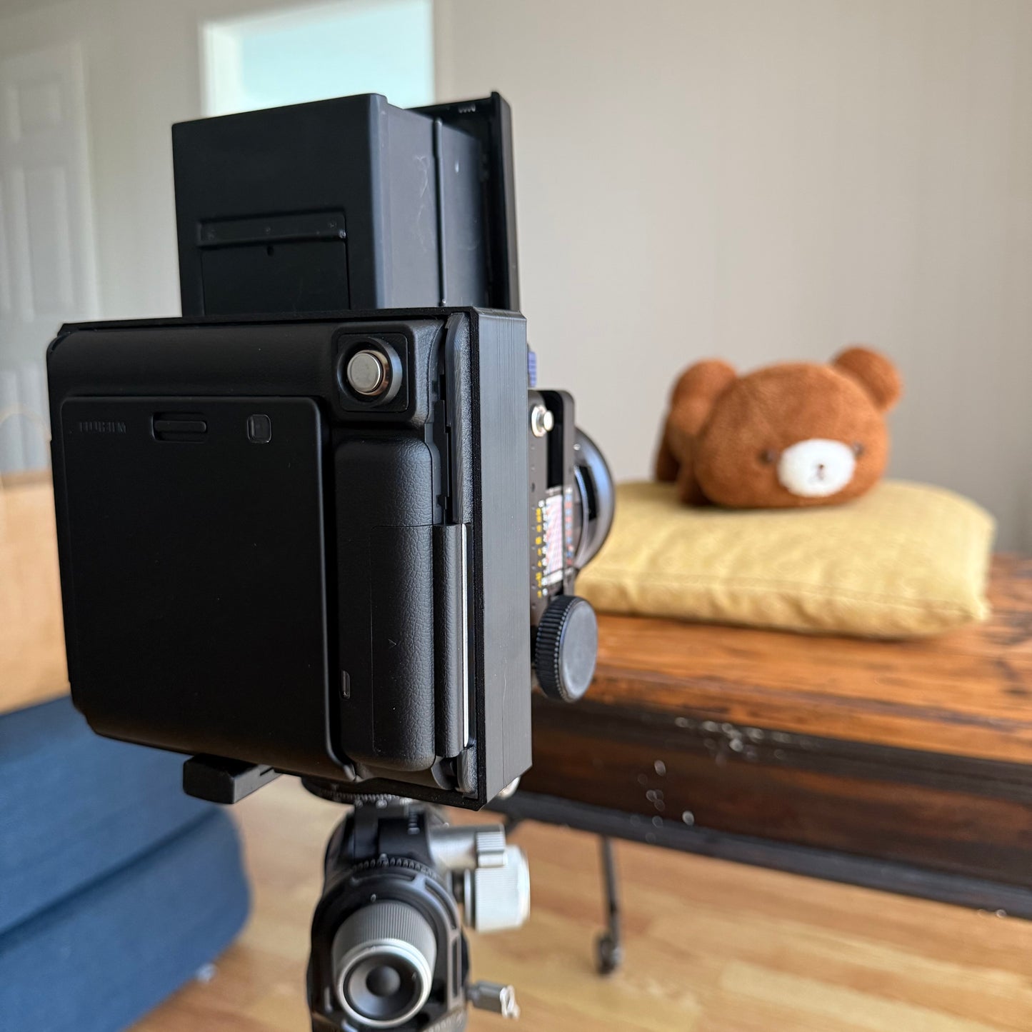 JingStax RZ Black - Motorized Instax Square Back for Mamiya RZ67
