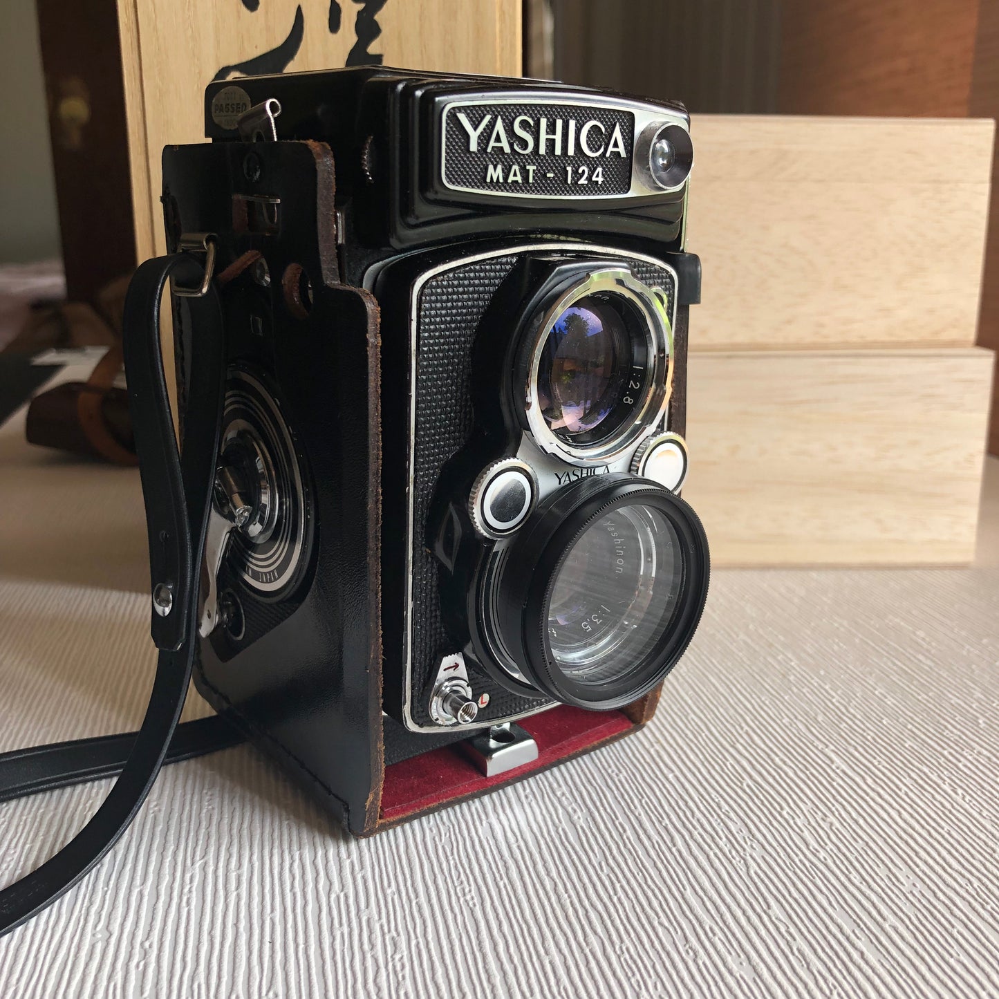 Bay 1 Yashica Mat 124/124G Rolleicord 필터 어댑터 43mm 필터용