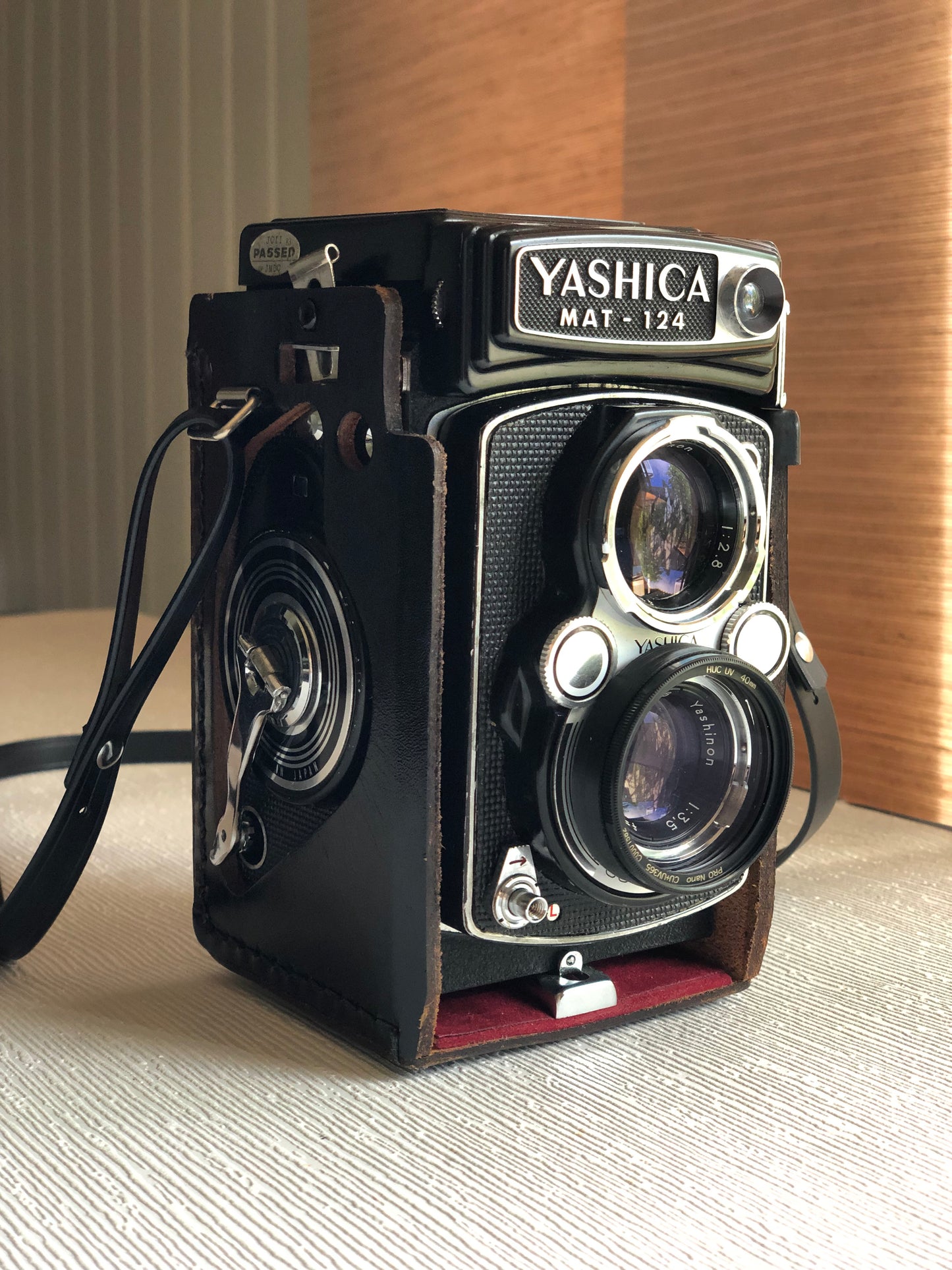 40mm Filter Adapter for Bay 1 Yashica Mat 124/124 G, Rolleiflex