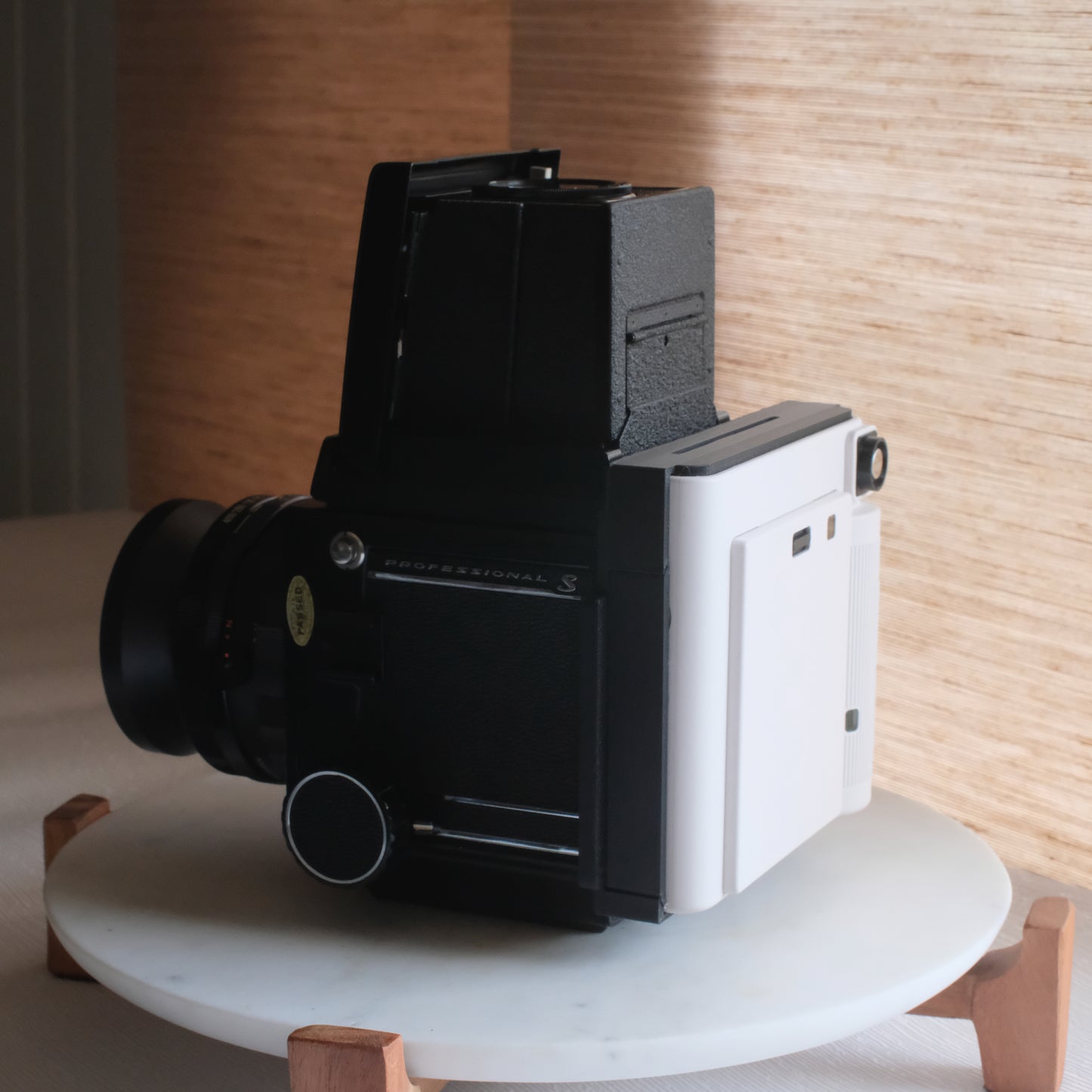 JingStax RB - ฝาหลัง Instax Square แบบมอเตอร์สำหรับ Mamiya RB67