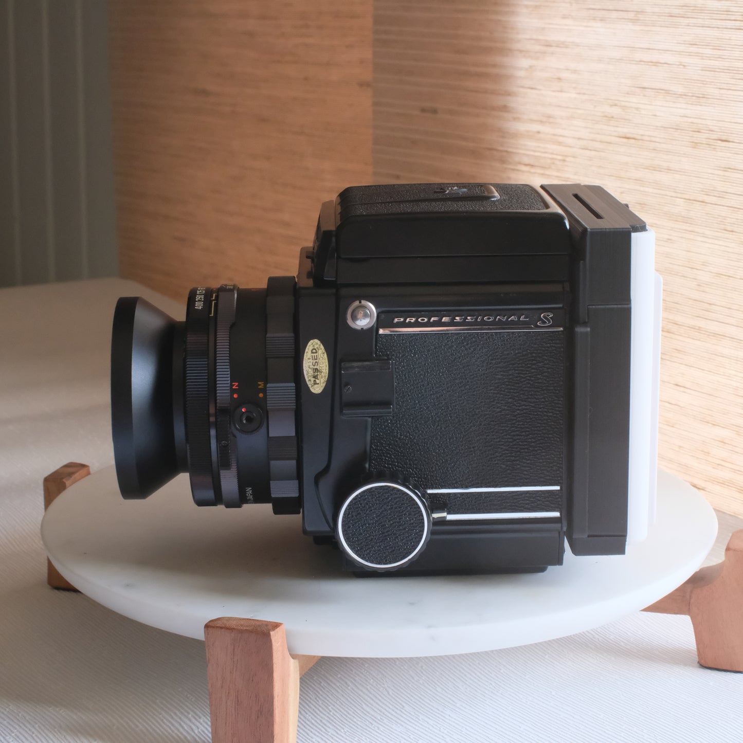 JingStax RB - ฝาหลัง Instax Square แบบมอเตอร์สำหรับ Mamiya RB67