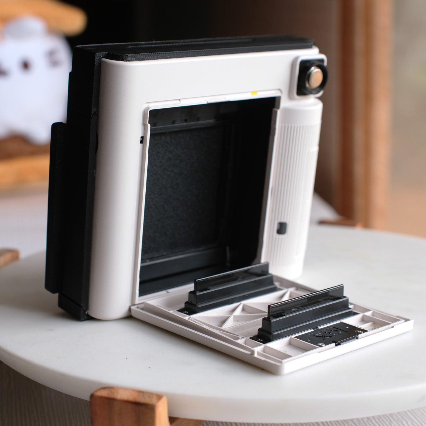 JingStax RB - ฝาหลัง Instax Square แบบมอเตอร์สำหรับ Mamiya RB67