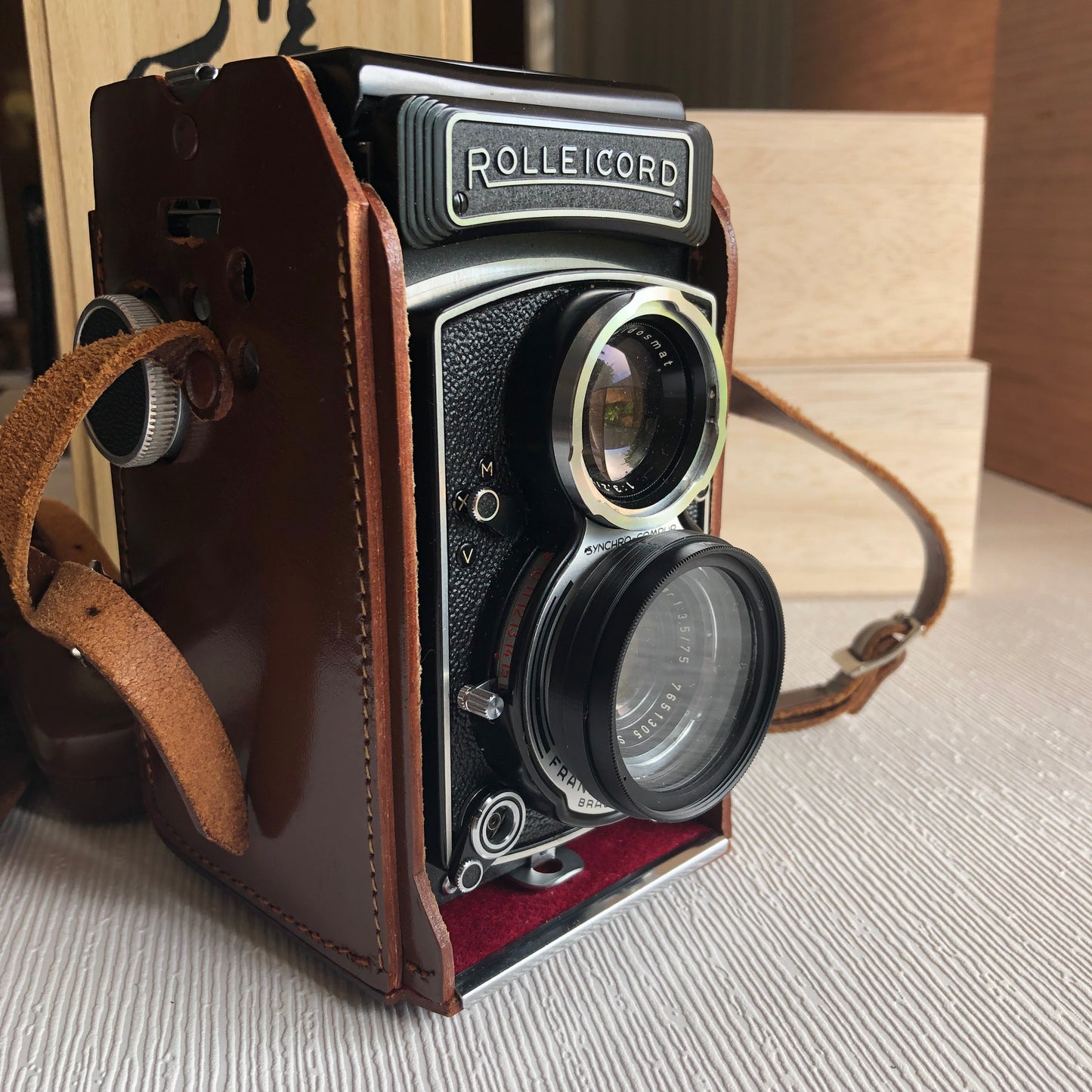 Bay 1 Yashica Mat 124/124G Rolleicord 필터 어댑터 43mm 필터용