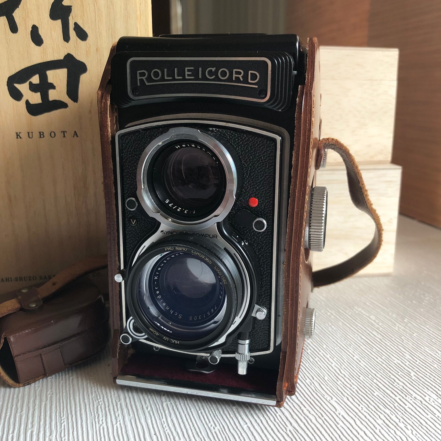 Bay 1 Yashica Mat 124/124G Rolleicord 필터 어댑터 43mm 필터용