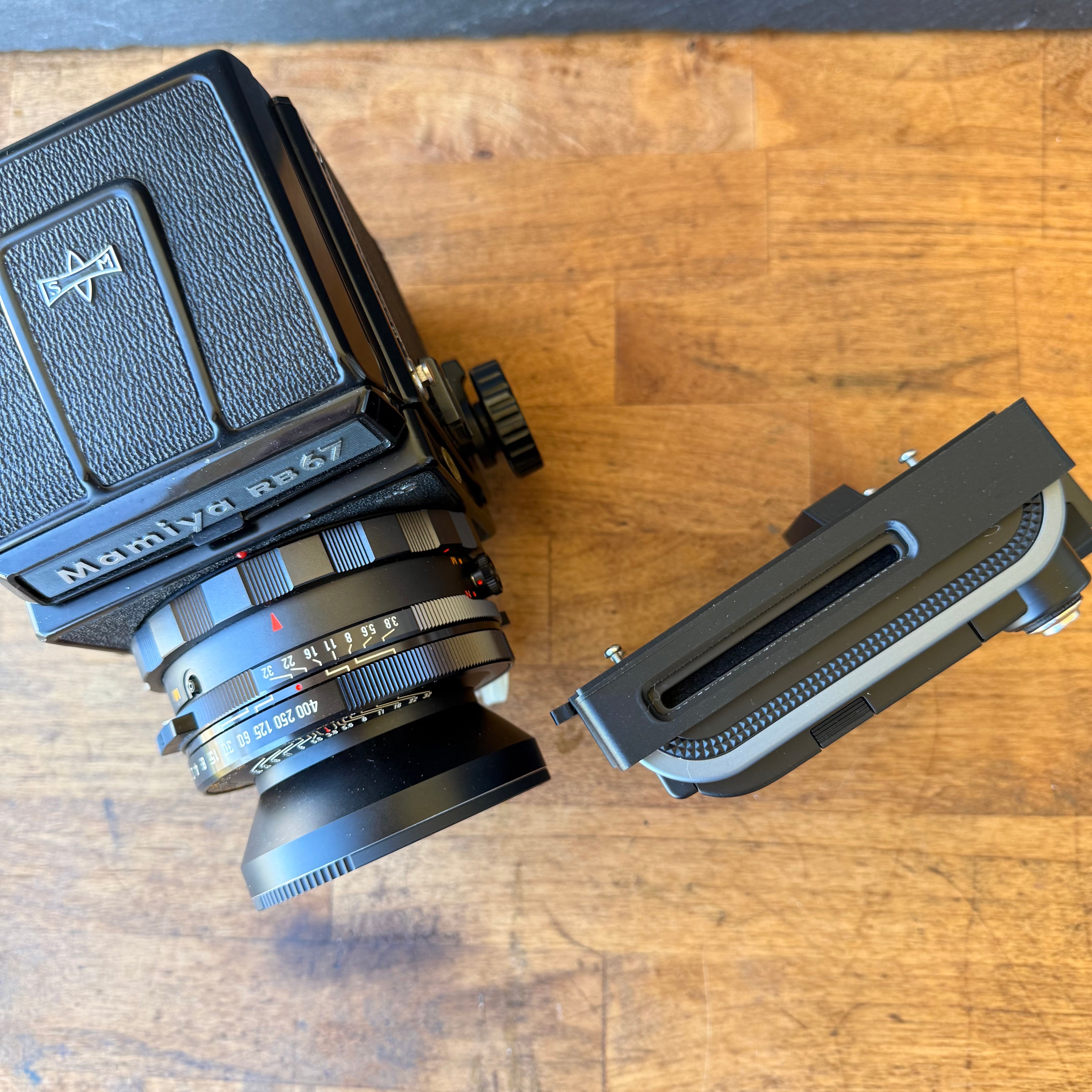 JingStax Mini - Motorized Instax Back for Mamiya RB67 – Jing