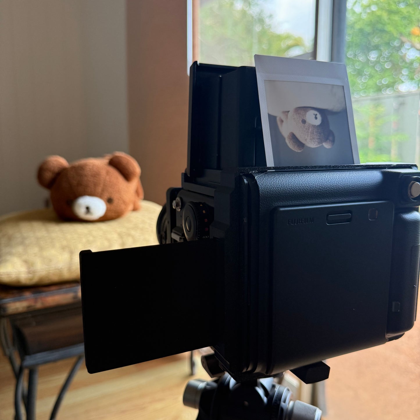 JingStax RZ Black - Motorized Instax Square Back for Mamiya RZ67