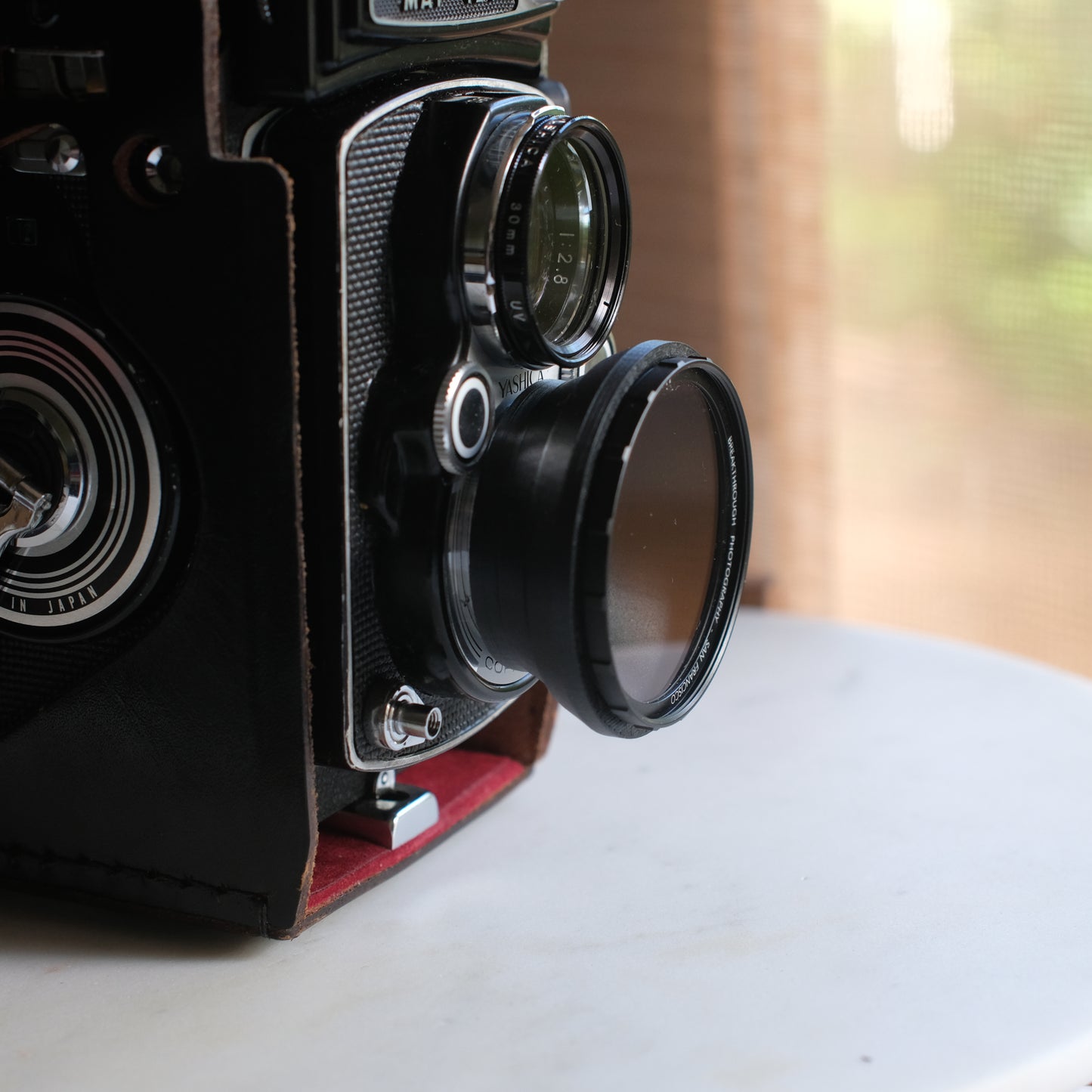 52mm Filter Adapter for Bay 1 Yashica Mat 124/124 G, Rolleiflex