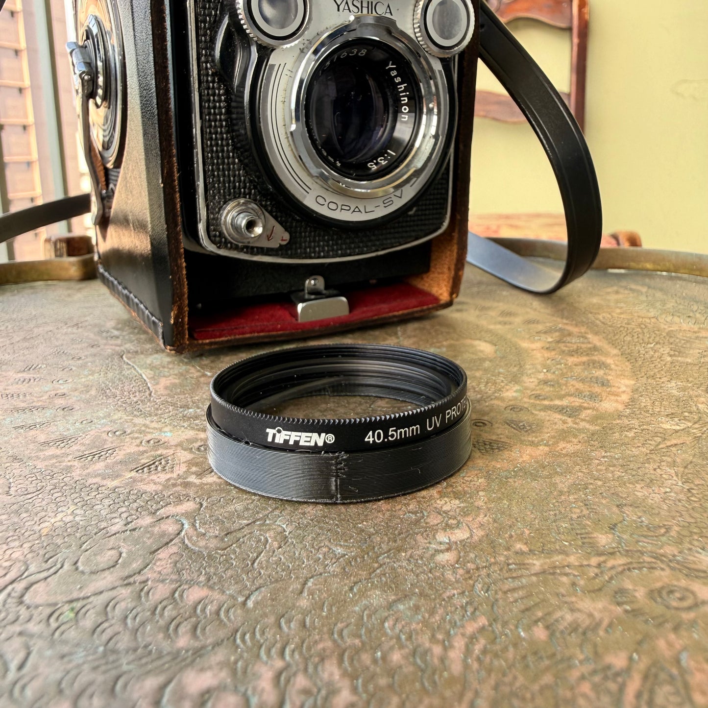 40.5mm Filter Adapter for Bay 1 Yashica Mat 124/124 G, Rolleiflex
