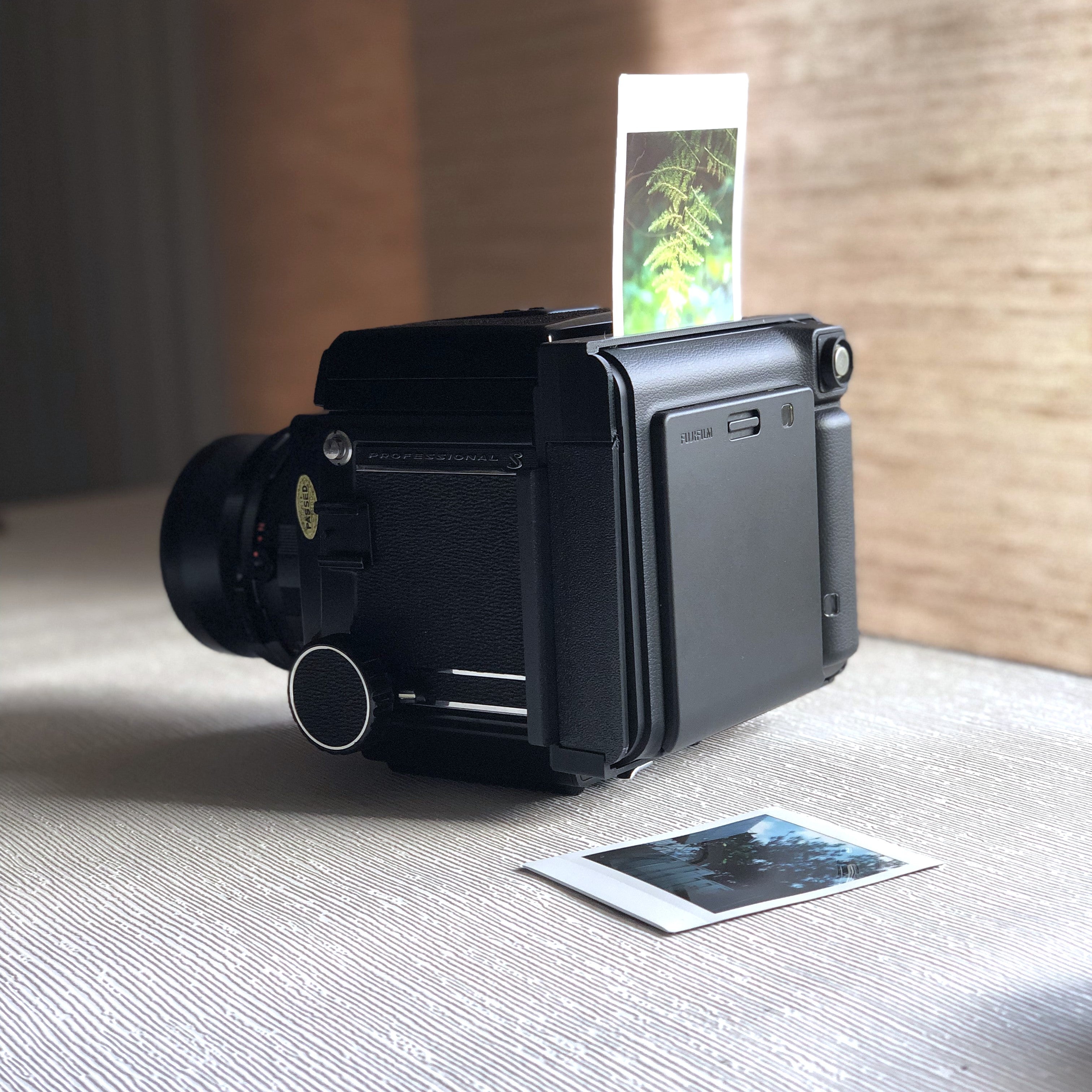 JingStax ブラック - Mamiya RB67 用電動 Instax スクエアバック