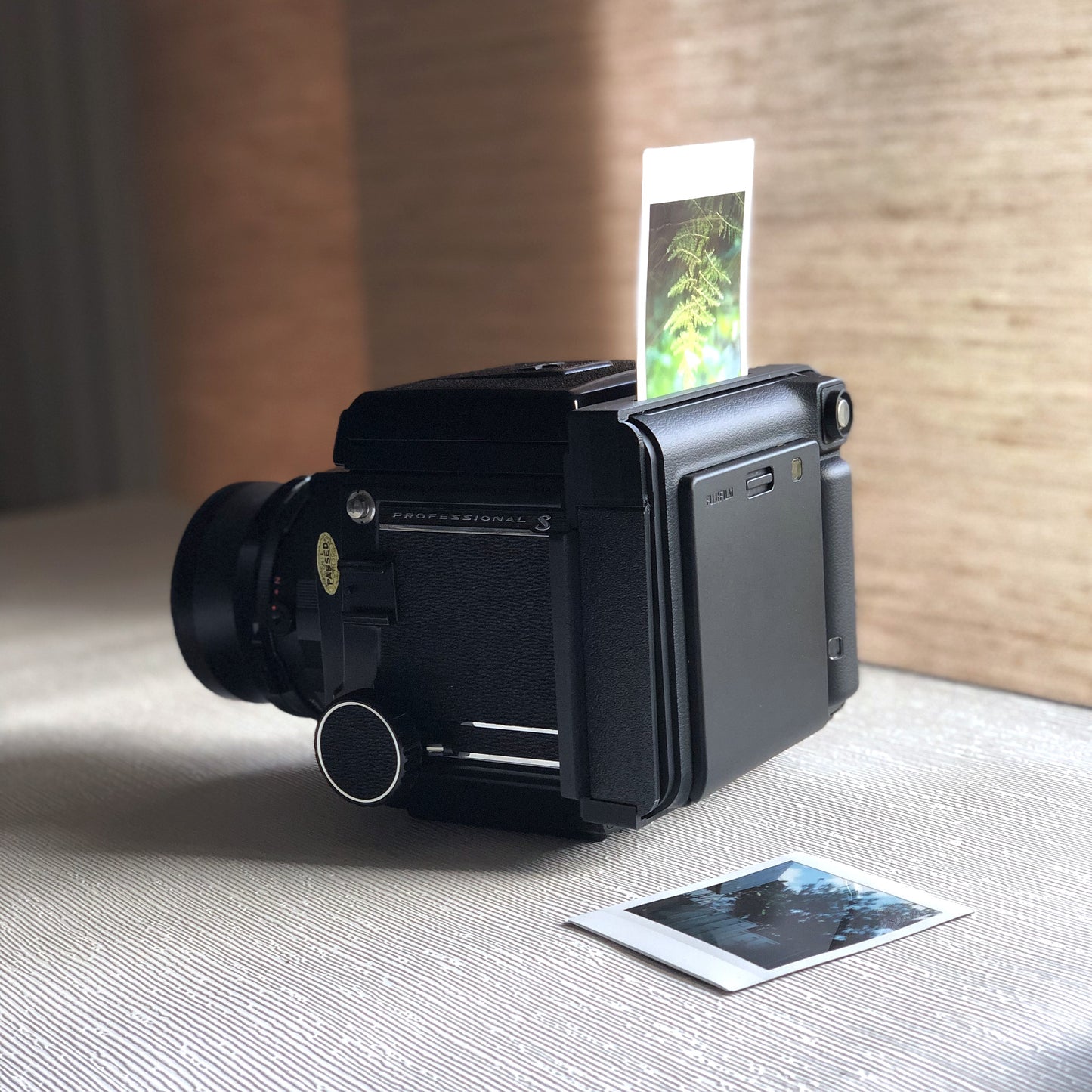 JingStax Black - Motorized Instax Square Back for Mamiya RB67