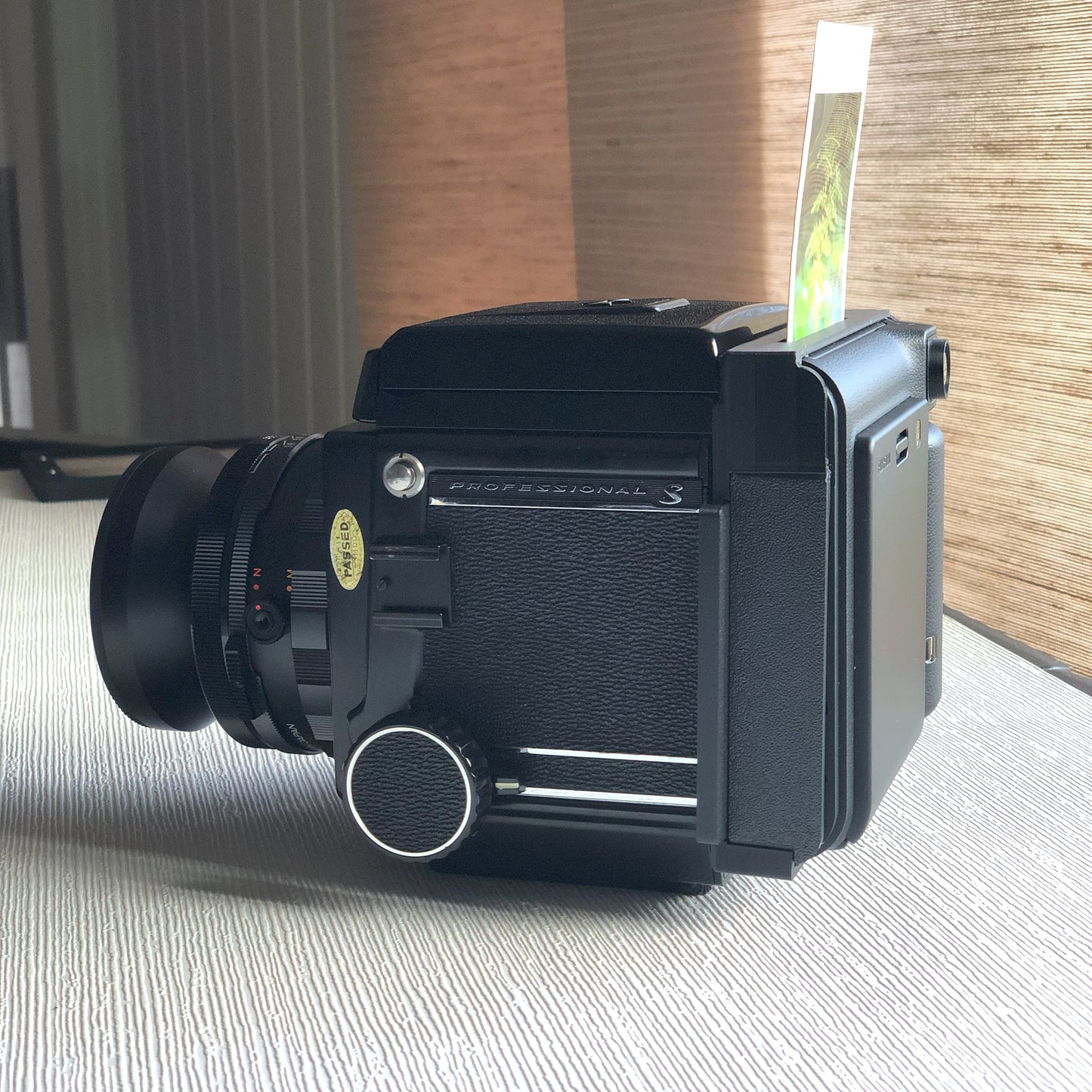 JingStax Black - Motorized Instax Square Back for Mamiya RB67