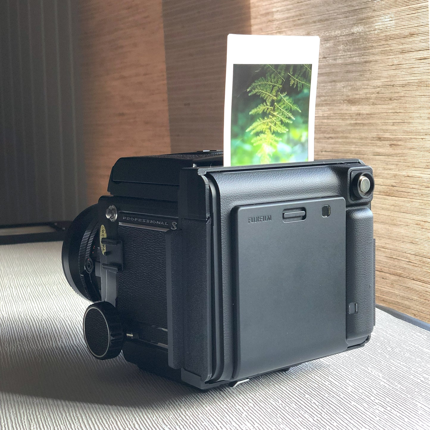 JingStax Black - Motorized Instax Square Back for Mamiya RB67