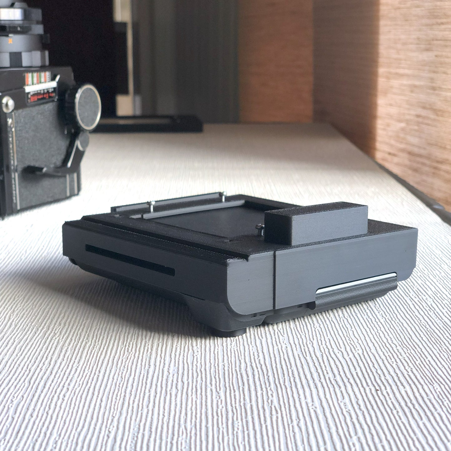 JingStax Black - Motorized Instax Square Back for Mamiya RB67